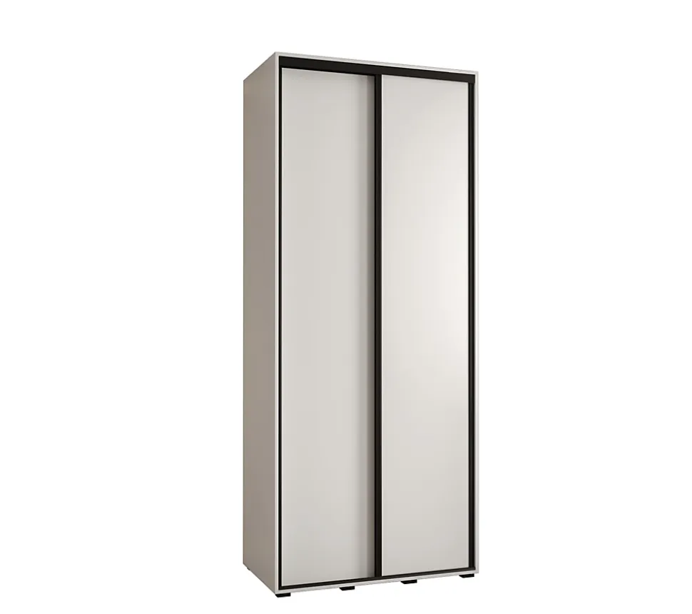 Armoire Davos 1 a portes coulissantes H. 235,2 x L. 110 x P. 45 2 portes