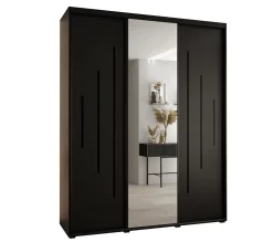Armoire Davos 13 a portes coulissantes H. 235,2 x L. 190 x P. 60 3 portes