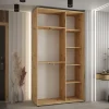 Armoire Davos 1 a portes coulissantes H. 235,2 x L. 140 x P. 45 2 portes