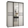 Armoire Davos 11 a portes coulissantes H. 235,2 x L. 180 x P. 45 3 portes