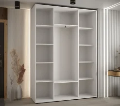 Armoire Davos 11 a portes coulissantes H. 235,2 x L. 180 x P. 45 3 portes