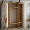 Armoire Davos 11 a portes coulissantes H. 235,2 x L. 130 x P. 60 2 portes