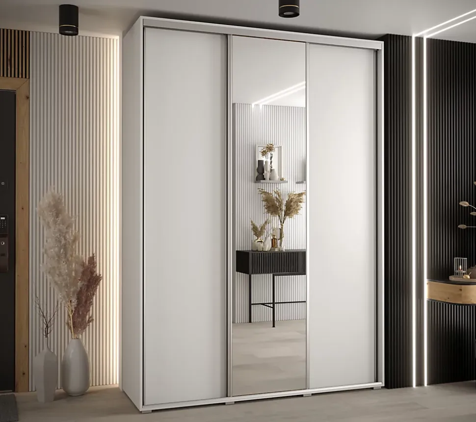 Armoire Davos 3 a portes coulissantes H. 235,2 x L. 180 x P. 45 3 portes