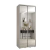 Armoire Davos 2 a portes coulissantes H. 235,2 x L. 100 x P. 60 2 portes