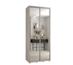 Armoire Davos 2 a portes coulissantes H. 235,2 x L. 100 x P. 60 2 portes