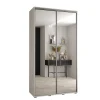 Armoire Davos 2 a portes coulissantes H. 235,2 x L. 130 x P. 45 2 portes