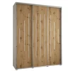 Armoire Davos 12 a portes coulissantes H. 235,2 x L. 190 x P. 60 3 portes