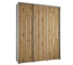 Armoire Davos 12 a portes coulissantes H. 235,2 x L. 190 x P. 60 3 portes