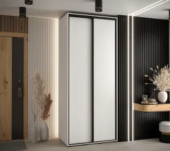 Armoire Davos 1 a portes coulissantes H. 235,2 x L. 120 x P. 60 2 portes