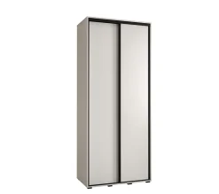 Armoire Davos 1 a portes coulissantes H. 235,2 x L. 120 x P. 60 2 portes
