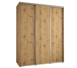 Armoire Davos 1 a portes coulissantes H. 235,2 x L. 200 x P. 60 3 portes