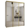 Armoire Davos 2 a portes coulissantes H. 235,2 x L. 200 x P. 60 3 portes