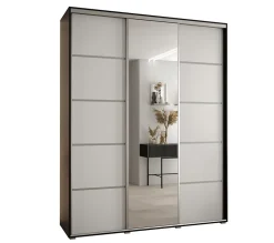 Armoire Davos 5 a portes coulissantes H. 235,2 x L. 170 x P. 45 3 portes