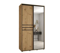 Armoire Davos 11 a portes coulissantes H. 235,2 x L. 140 x P. 60 2 portes