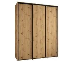 Armoire Davos 1 a portes coulissantes H. 235,2 x L. 190 x P. 60 3 portes