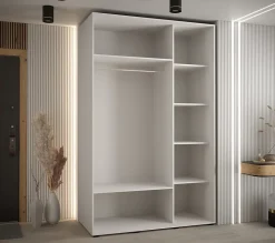 Armoire Davos 5 a portes coulissantes H. 235,2 x L. 160 x P. 60 3 portes