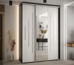 Armoire Davos 13 a portes coulissantes H. 235,2 x L. 180 x P. 60 3 portes