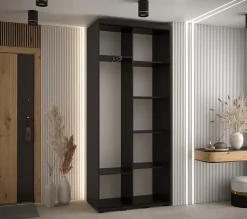 Armoire Davos 2 a portes coulissantes H. 235,2 x L. 110 x P. 45 2 portes