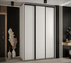 Armoire Davos 1 a portes coulissantes H. 235,2 x L. 160 x P. 60 3 portes