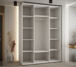 Armoire Davos 1 a portes coulissantes H. 235,2 x L. 160 x P. 60 3 portes