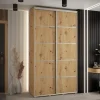 Armoire Davos 4 a portes coulissantes H. 235,2 x L. 130 x P. 45 2 portes