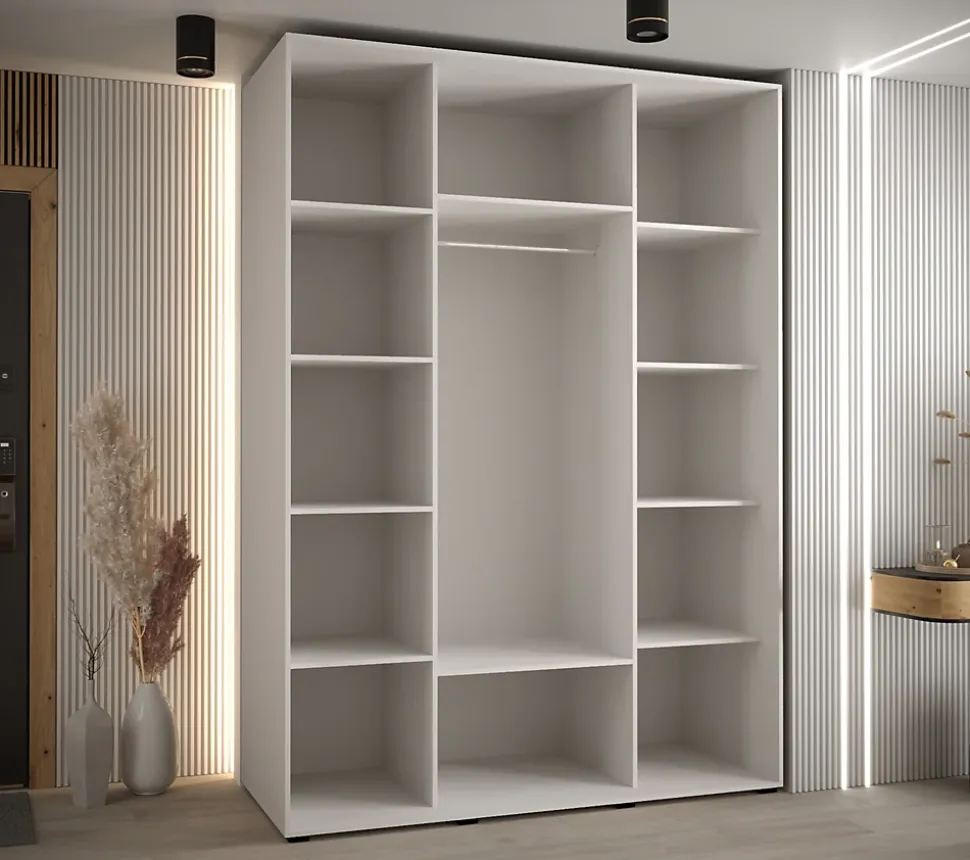 Armoire Davos 1 a portes coulissantes H. 235,2 x L. 170 x P. 60 3 portes