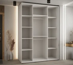 Armoire Davos 1 a portes coulissantes H. 235,2 x L. 170 x P. 60 3 portes