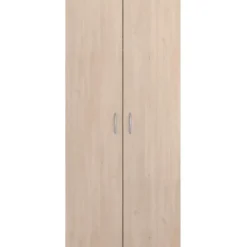 Armoire de chambre - EASY LIFE - Chene - 2 portes - 80,2 x 180 x 49,7 - PARISOT