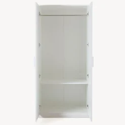 Armoire de chambre Eiselfing avec 1 compartiment 176 x 80 x 52 cm blanc en.casa