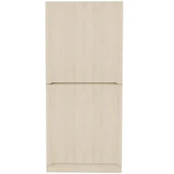Armoire de rangement,70x40x170cm,bois, double porte avec compartiment