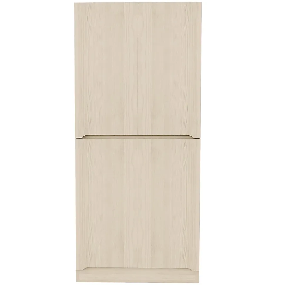 Armoire de rangement,70x40x170cm,bois, double porte avec compartiment