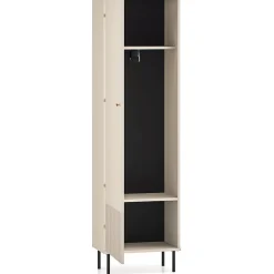 Armoire d'entrée 55 cm Beige CALETTO