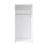 Armoire design 100 cm 2 portes avec grands miroirs collection JUPITER