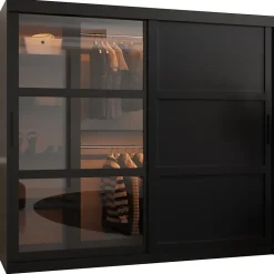 Armoire Dome 3 a portes coulissantes H. 200 x L. 200 x P. 62 2 portes
