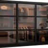Armoire Dome a portes coulissantes H. 200 x L. 250 x P. 62 3 portes