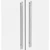 Armoire dressing 207 cm 4 portes blanc décor chêne clair - FARO