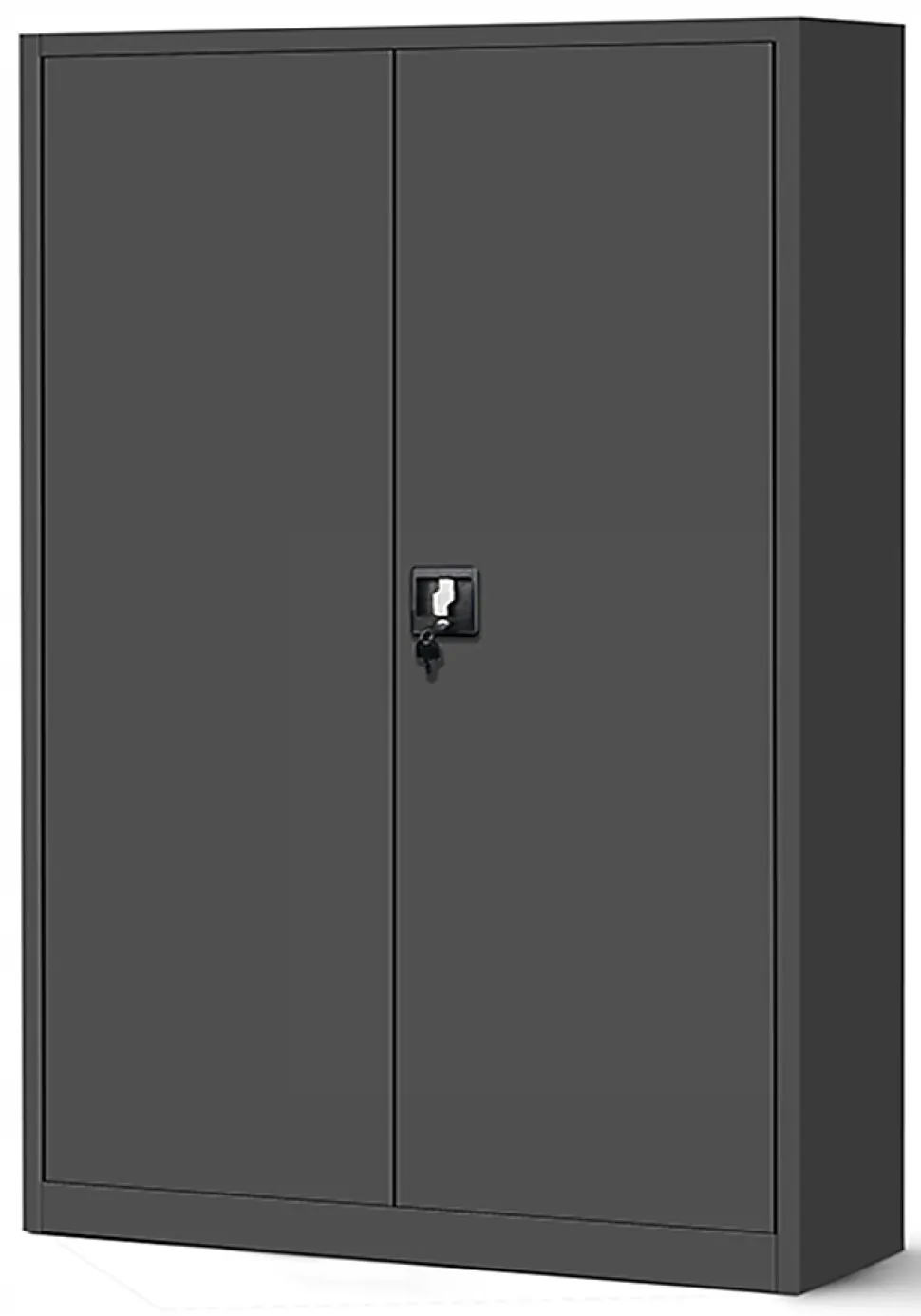 Armoire en métal verrouillable JAN H 1150 x 1850 x 400 mm anthracite