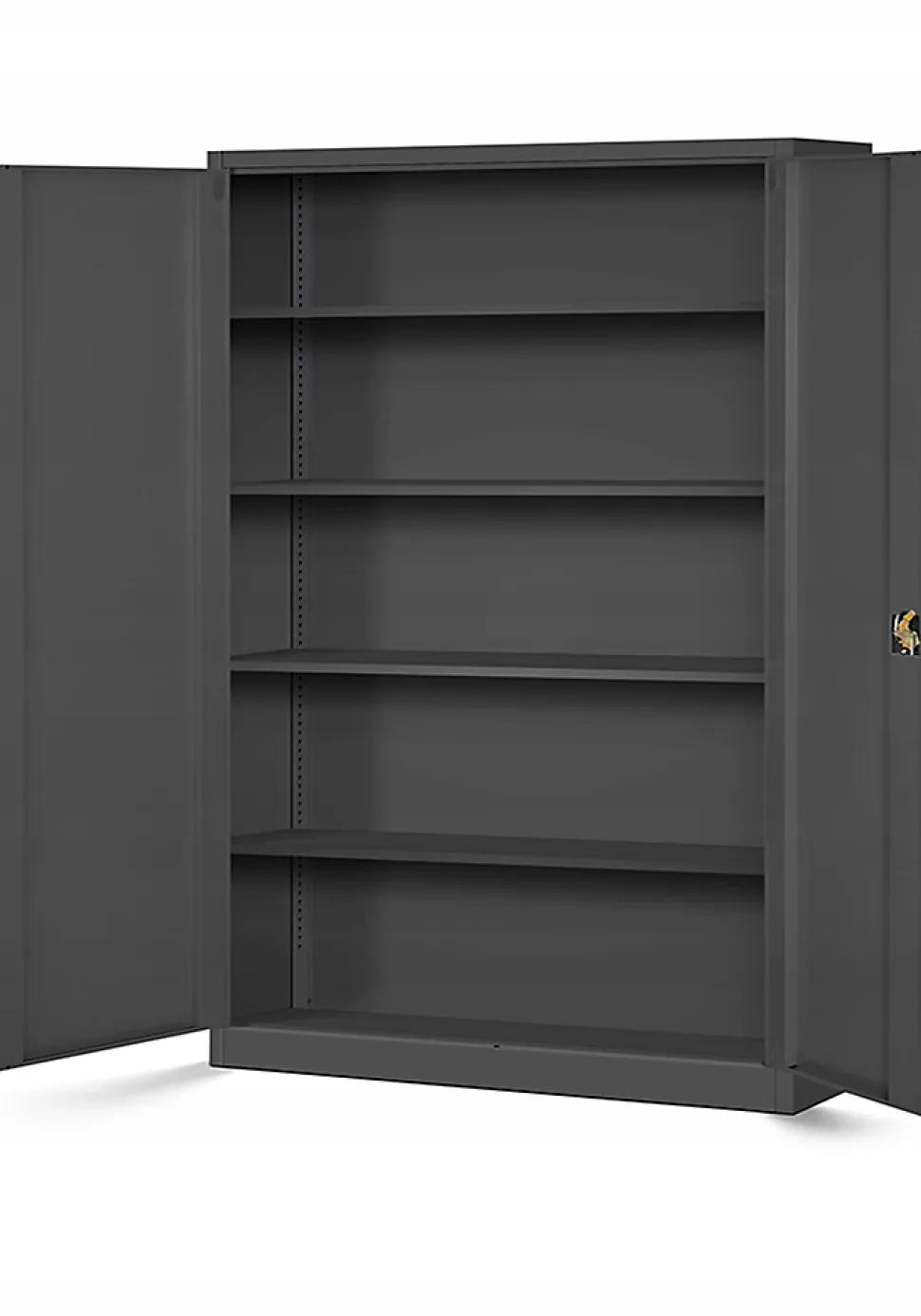 Armoire en métal verrouillable JAN H 1150 x 1850 x 400 mm anthracite