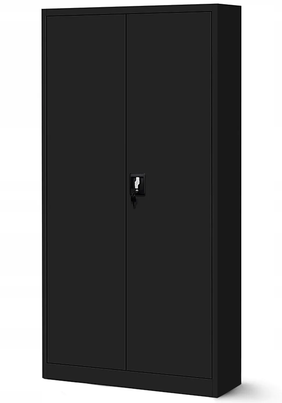 Armoire en métal verrouillable JAN, 900 x 1850 x 400 mm, noir