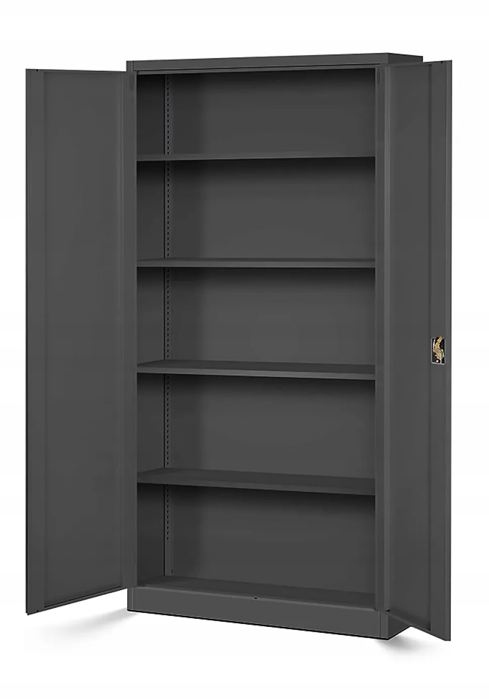 Armoire en métal verrouillable JAN H, 900 x 1950 x 400 mm, antracite