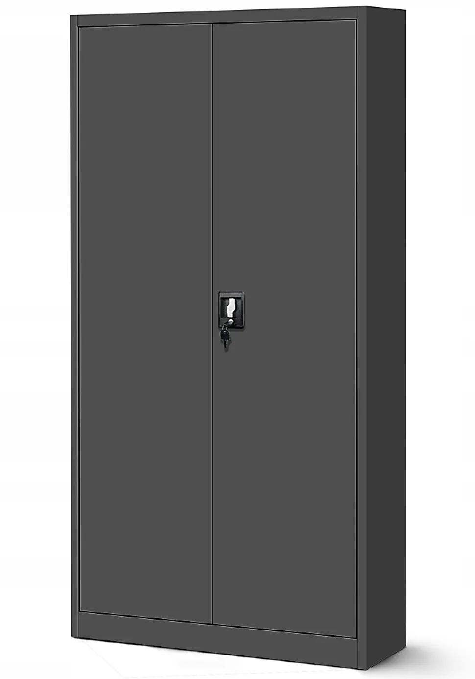 Armoire en métal verrouillable JAN H, 900 x 1950 x 400 mm, antracite