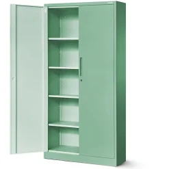 Armoire en métal verrouillable Jan Nowak 185x90x45 cm vert
