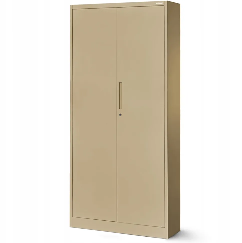 Armoire en métal verrouillable JAN H, 900 x 1950 x 400 mm, beige