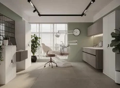 Armoire en métal verrouillable JAN H, 900 x 1950 x 400 mm, gris