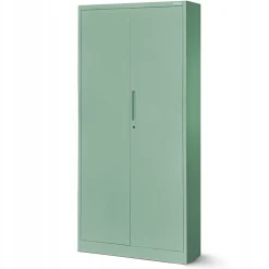 Armoire en métal verrouillable JAN H, 900 x 1950 x 400 mm, vert