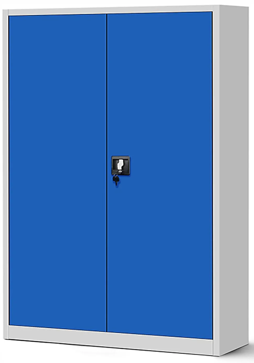 Armoire en métal verrouillable JAN H 1150 x 1850 x 400 mm bleu
