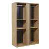 Armoire enfant 2 portes TOMMY Chene doré Design robuste et chaleureux