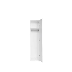 Armoire FLEX 1 porte Penderie et étagère Design moderne
