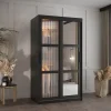 Armoire FLUTES 2 a portes coulissantes H. 200 x L. 100 x P. 62 2 portes