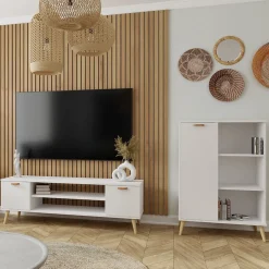 Armoire Fondi blanche, Scandinave